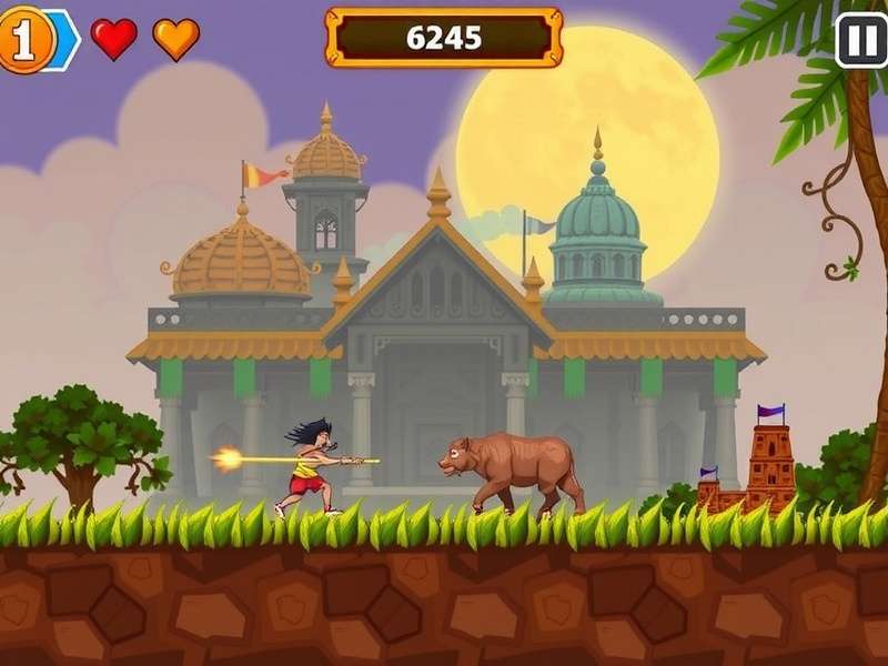 India Temple Run Marathon Cultural Elements